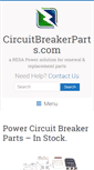 Mobile Screenshot of circuitbreakerparts.com